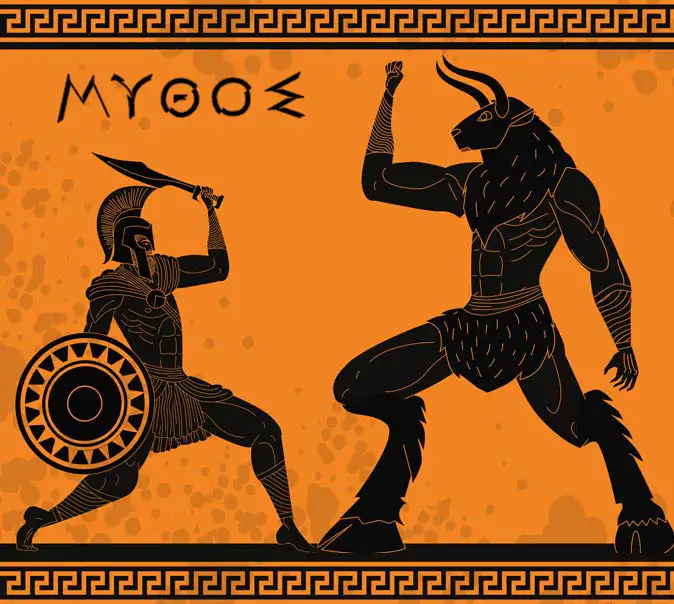 Theseus Minotaur