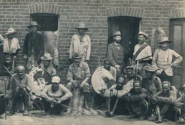 Αφρικάνερ και Ζουλού ~1900